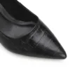 Scarpin Classic Croco Preto - imagem 7