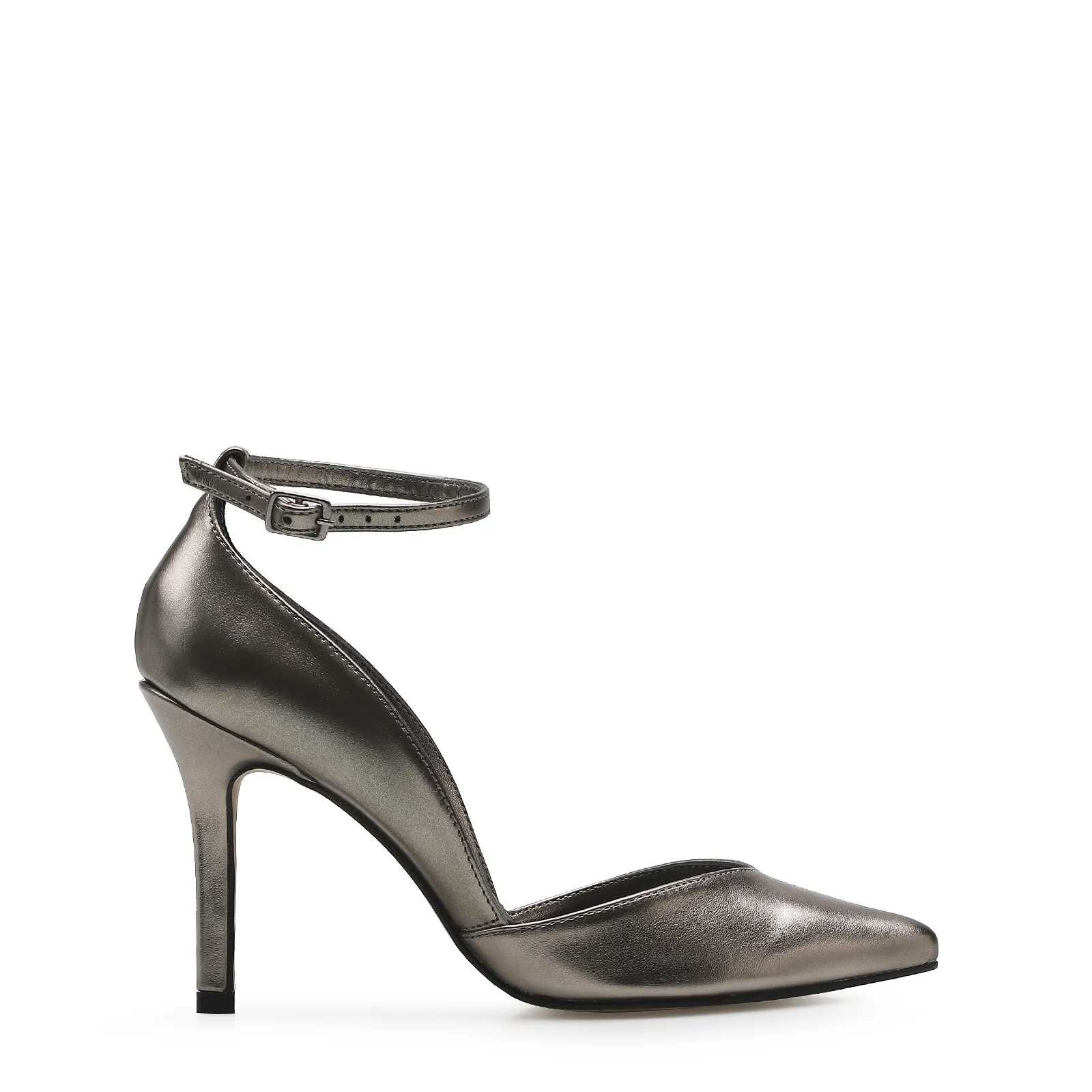 Scarpin Classic Prata Velho