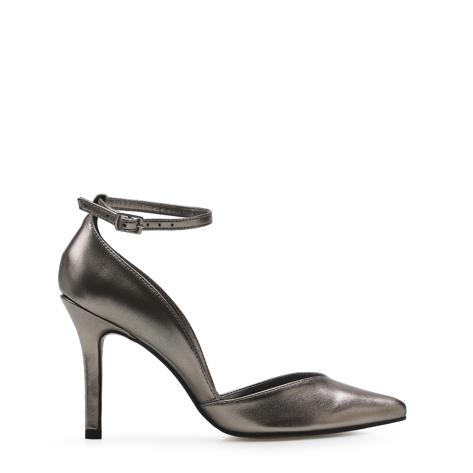 Scarpin Classic Prata Velho