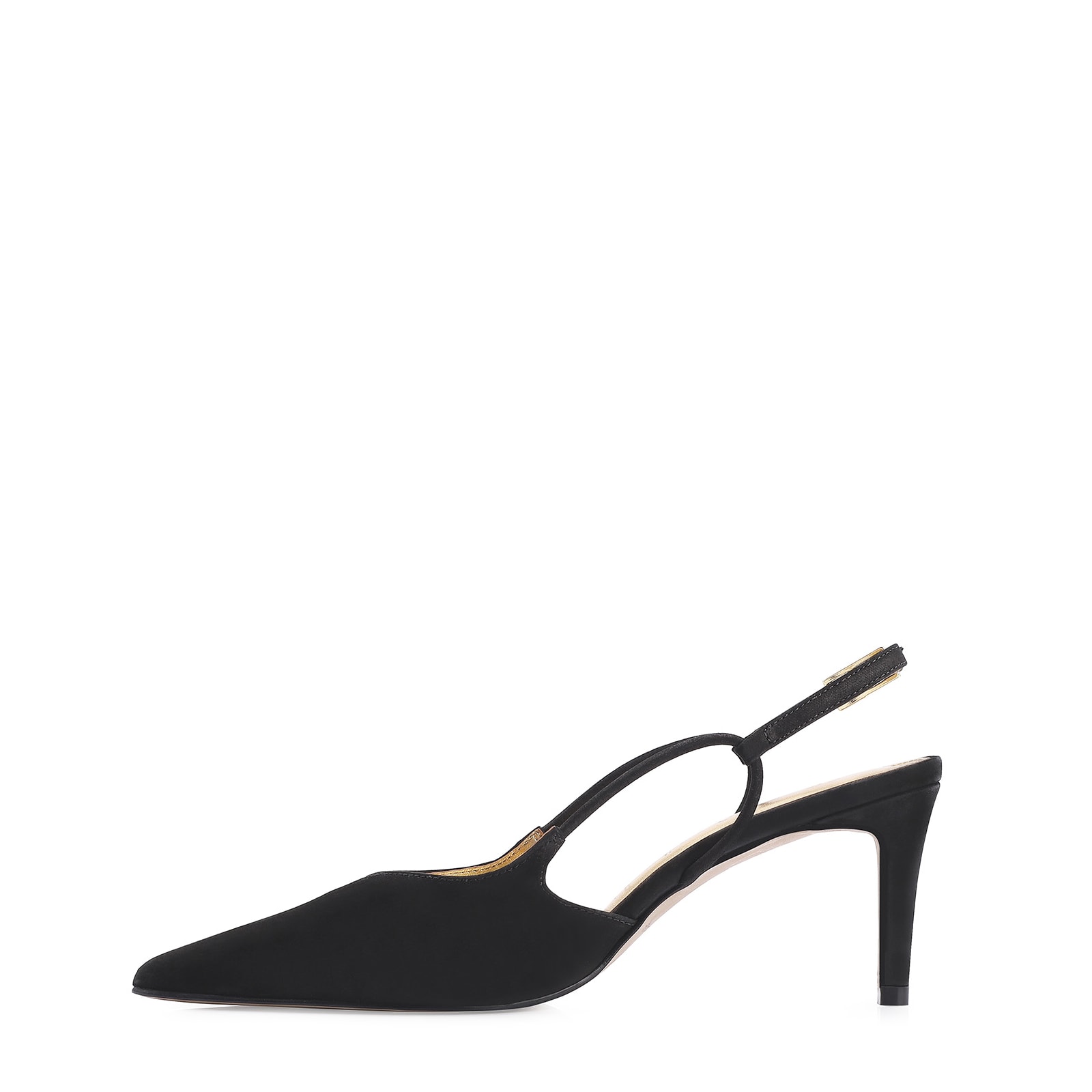 Scarpin Corello x Vitor Zerbinato Couro Nobuck Preto