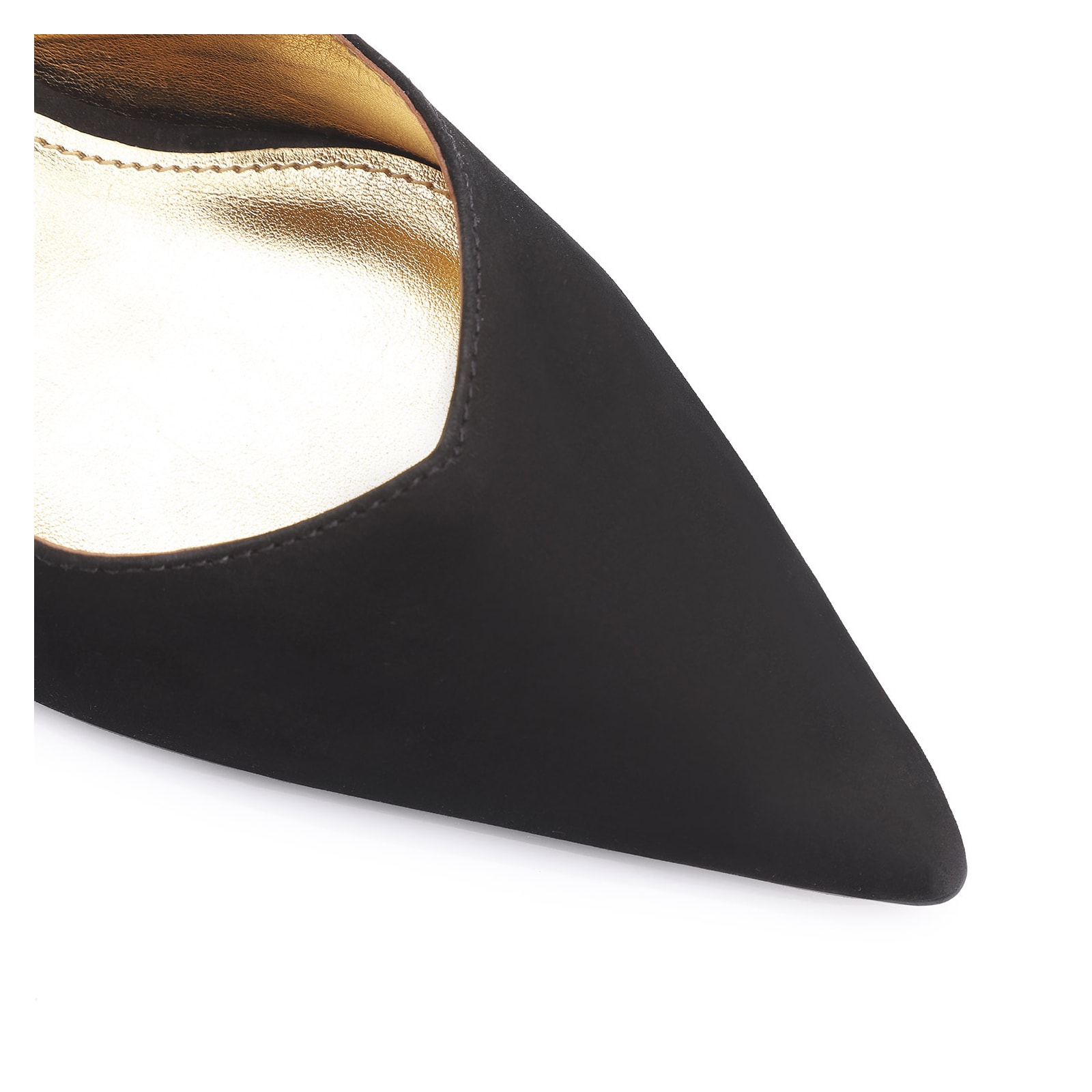 Scarpin Corello x Vitor Zerbinato Couro Nobuck Preto