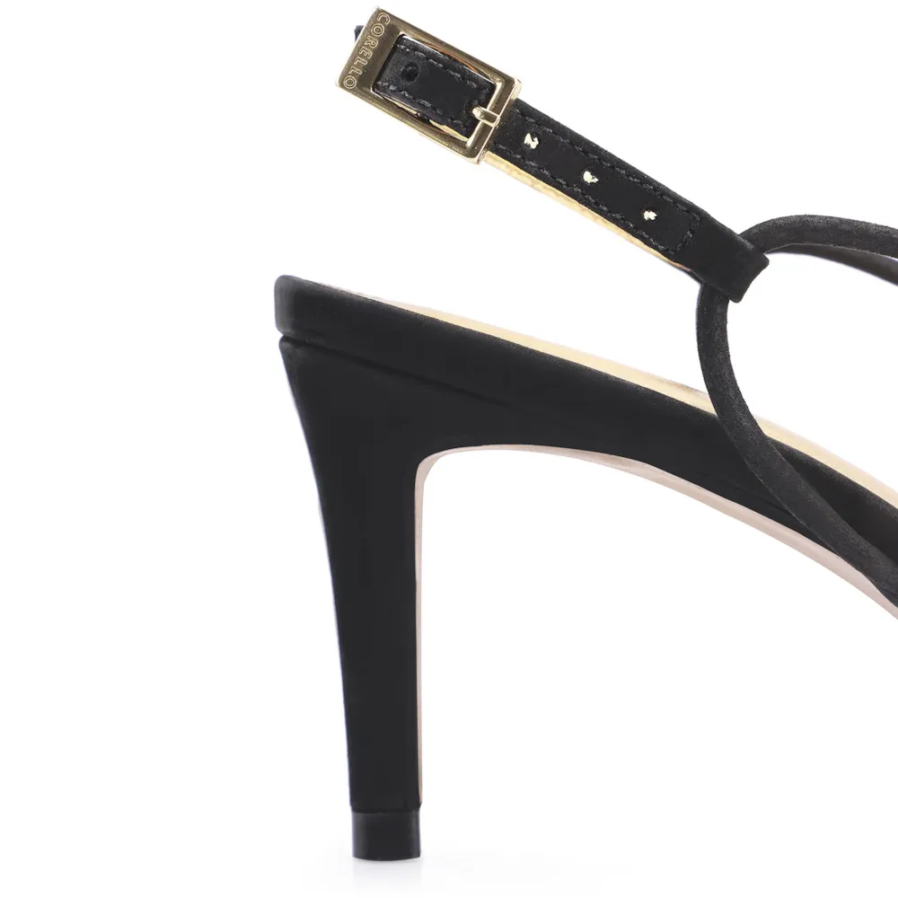 Scarpin Corello x Vitor Zerbinato Couro Nobuck Preto - imagem 7