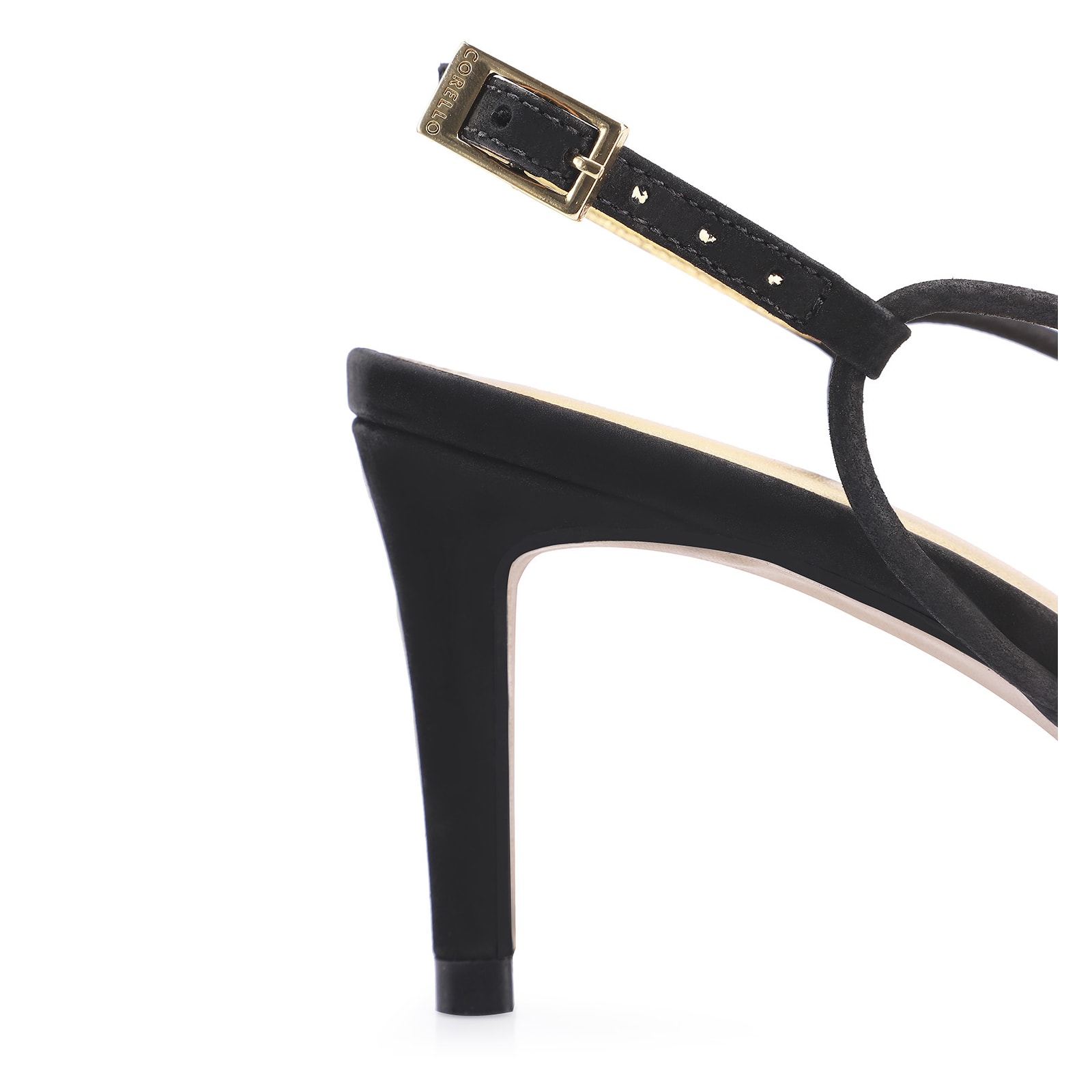 Scarpin Corello x Vitor Zerbinato Couro Nobuck Preto