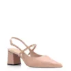 Scarpin Correntes Couro Rosa - imagem 1
