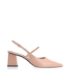 Scarpin Correntes Couro Rosa - imagem 2