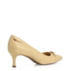 Scarpin Couro Amarelo - imagem 4