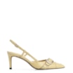 Scarpin Couro Amarelo - imagem 3