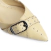 Scarpin Couro Amarelo - imagem 7