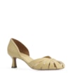 Scarpin Couro Amarelo - imagem 1