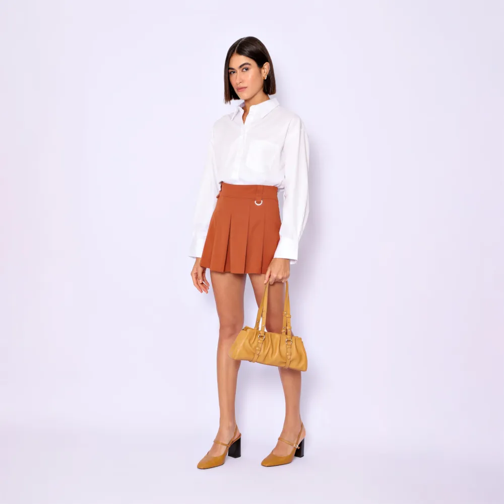 Scarpin Couro Amarelo - imagem 9