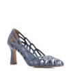 Scarpin Couro Azul - imagem 1