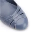 Scarpin Couro Azul - imagem 6