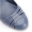 Scarpin Couro Azul - imagem 6