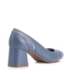 Scarpin Couro Azul - imagem 3