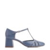 Scarpin Couro Azul - imagem 2