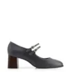 Scarpin Couro Azul - imagem 2