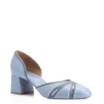 Scarpin Couro Azul - imagem 1