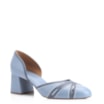 Scarpin Couro Azul - imagem 1