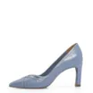 Scarpin Couro Azul - imagem 4