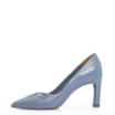 Scarpin Couro Azul - imagem 4