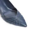 Scarpin Couro Azul - imagem 7
