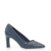 Scarpin Couro Azul - imagem 1