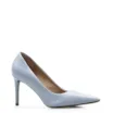 Scarpin Couro Azul - imagem 1