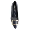 Scarpin Couro Azul - imagem 5