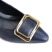 Scarpin Couro Azul - imagem 6