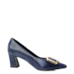 Scarpin Couro Azul - imagem 3