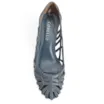 Scarpin Couro Azul - imagem 5