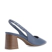 Scarpin Couro Azul - imagem 6