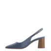 Scarpin Couro Azul - imagem 3