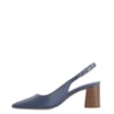 Scarpin Couro Azul - imagem 3