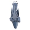 Scarpin Couro Azul - imagem 5