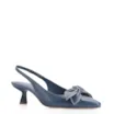 Scarpin Couro Azul - imagem 1