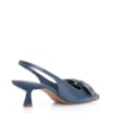 Scarpin Couro Azul - imagem 3