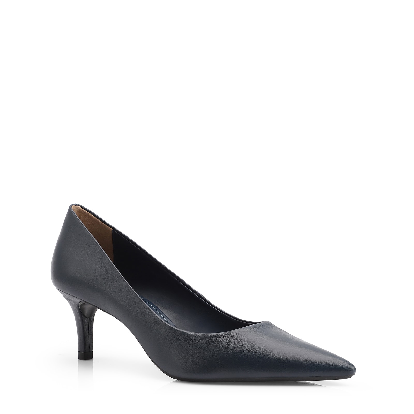Scarpin Couro Azul