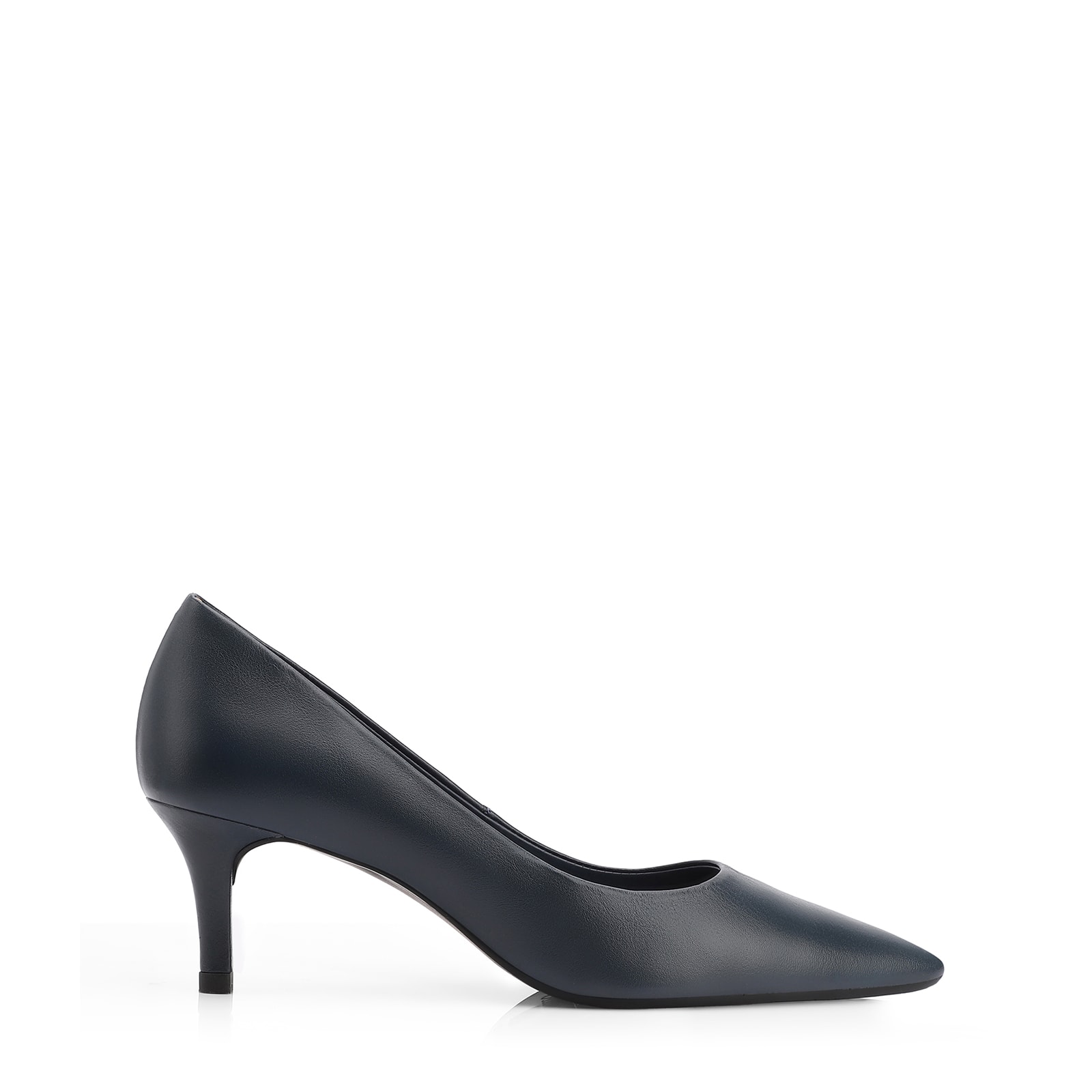 Scarpin Couro Azul