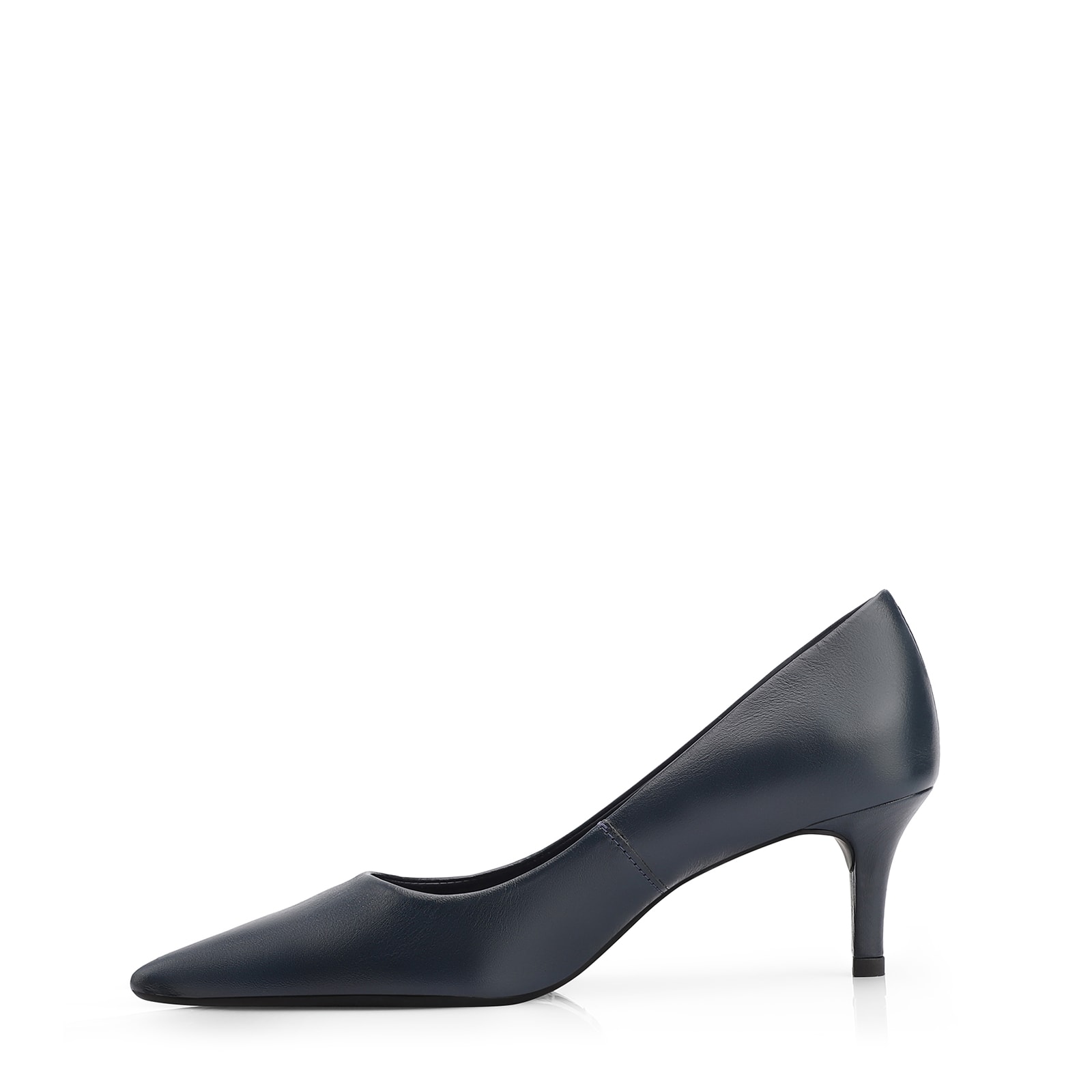 Scarpin Couro Azul