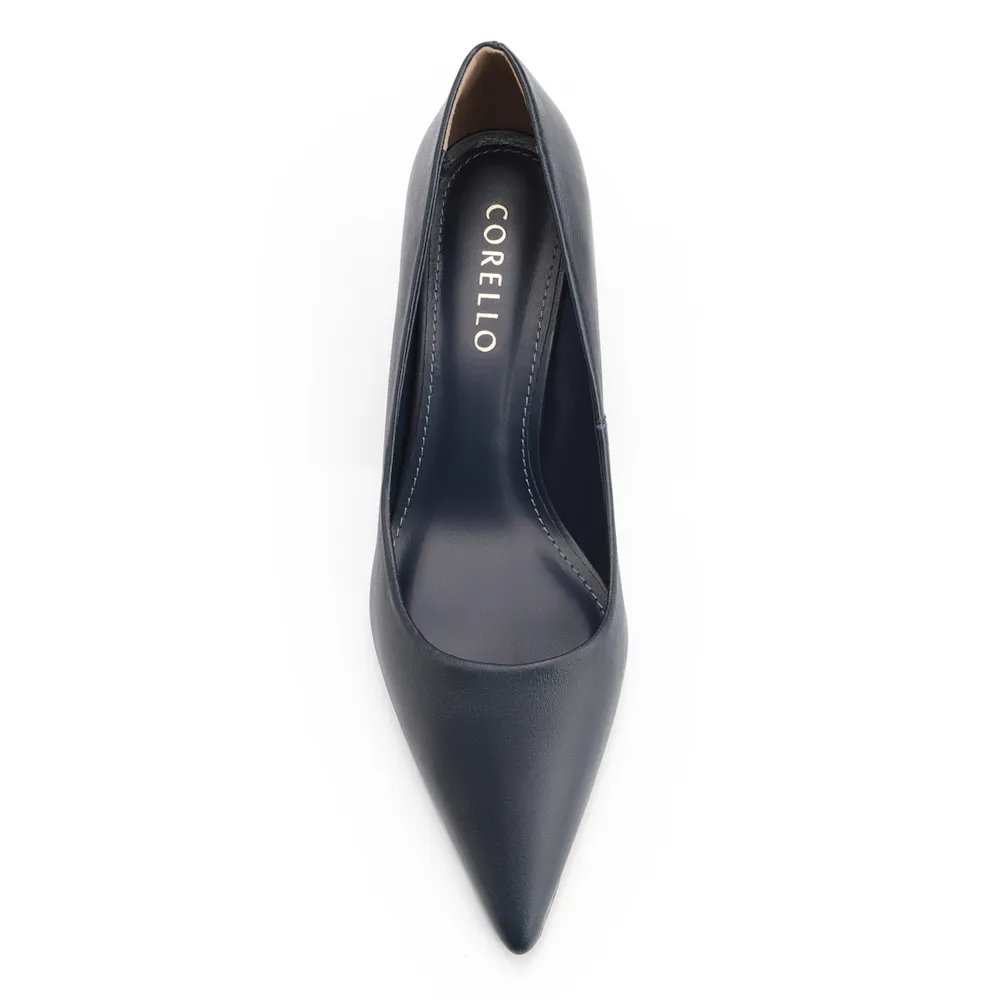 Scarpin Couro Azul - imagem 6