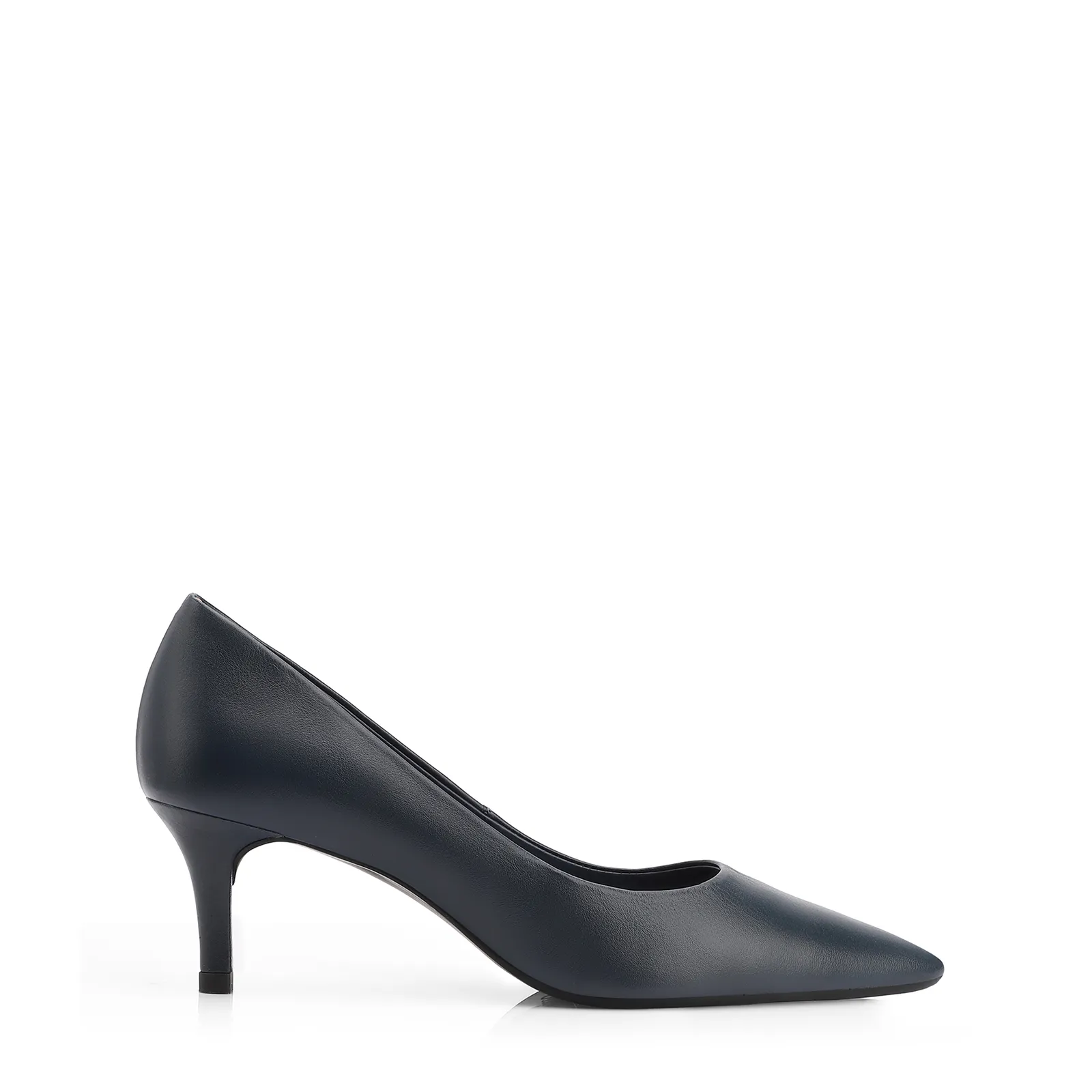 Scarpin Couro Azul