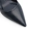 Scarpin Couro Azul - imagem 7