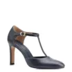 Scarpin Couro Azul - imagem 1