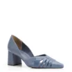 Scarpin Couro Azul - imagem 1