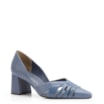 Scarpin Couro Azul - imagem 1