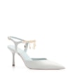 Scarpin Couro Azul - imagem 1