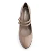 Scarpin Couro Bege - imagem 5