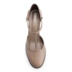 Scarpin Couro Bege - imagem 5