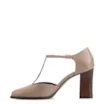 Scarpin Couro Bege - imagem 4